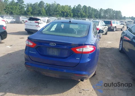 2016 Ford Fusion Se из США, поврежденный, VIN 3FA6P0H79GR388191